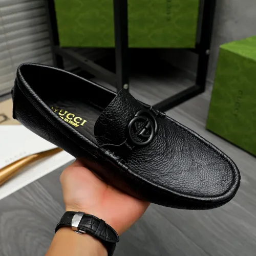 Replica Gucci Oxfords Shoes For Men #1399237 $82.00 USD for Wholesale