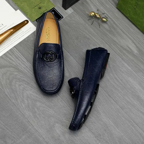 Replica Gucci Oxfords Shoes For Men #1399238 $82.00 USD for Wholesale
