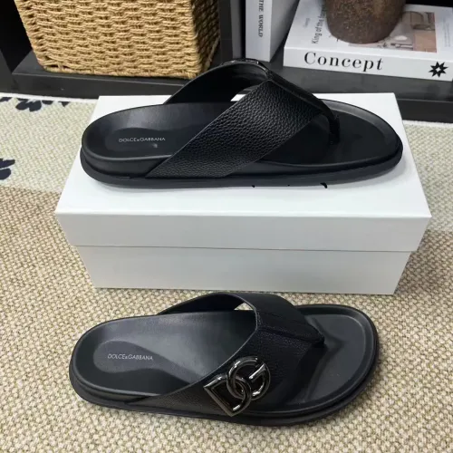 Dolce &amp; Gabbana D&amp;G Slippers For Men #1399460 $60.00 USD, Wholesale Replica Dolce &amp; Gabbana D&amp;G Slippers
