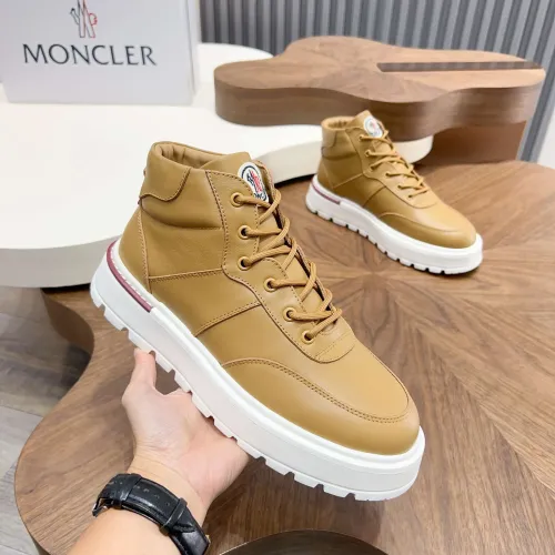 Replica Moncler High Tops Shoes For Men #1399545 $150.00 USD for Wholesale