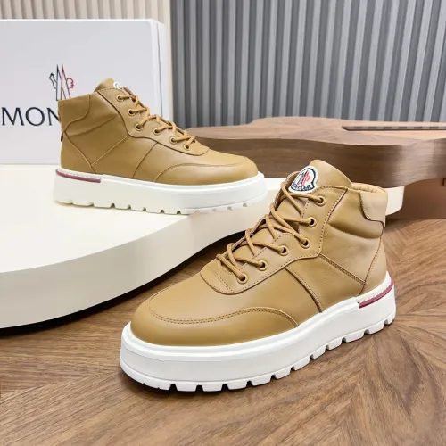 Replica Moncler High Tops Shoes For Men #1399545 $150.00 USD for Wholesale