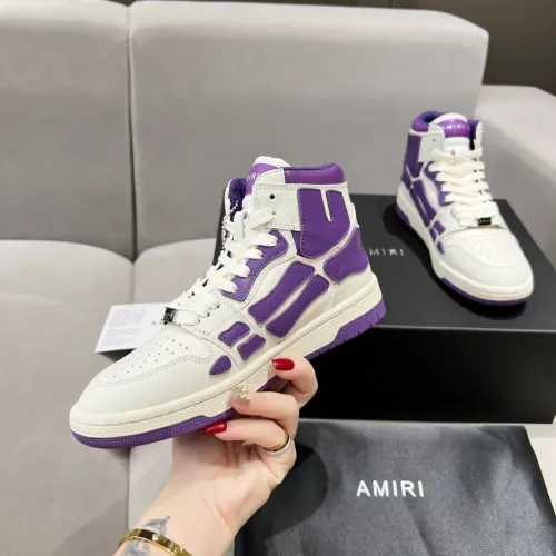 Replica Amiri High Tops Shoes For Men #1399578 $108.00 USD for Wholesale