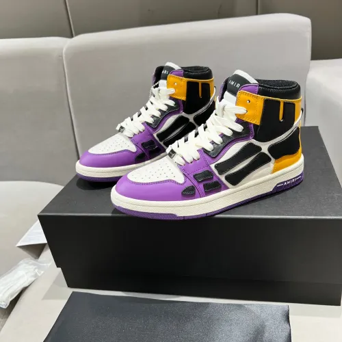 Amiri High Tops Shoes For Men #1399590 $108.00 USD, Wholesale Replica Amiri High Tops Shoes