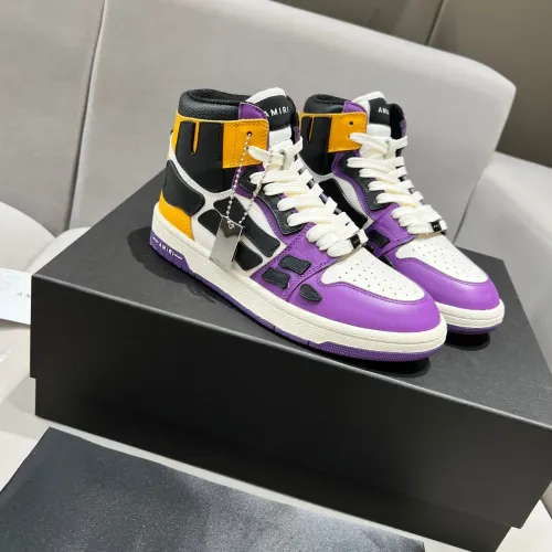 Replica Amiri High Tops Shoes For Men #1399590 $108.00 USD for Wholesale