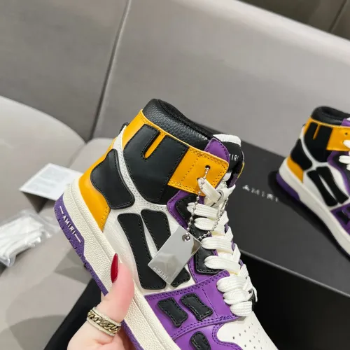 Replica Amiri High Tops Shoes For Men #1399590 $108.00 USD for Wholesale
