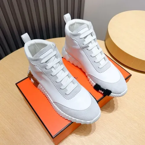 Replica Hermes High Tops Shoes For Men #1399608 $80.00 USD for Wholesale