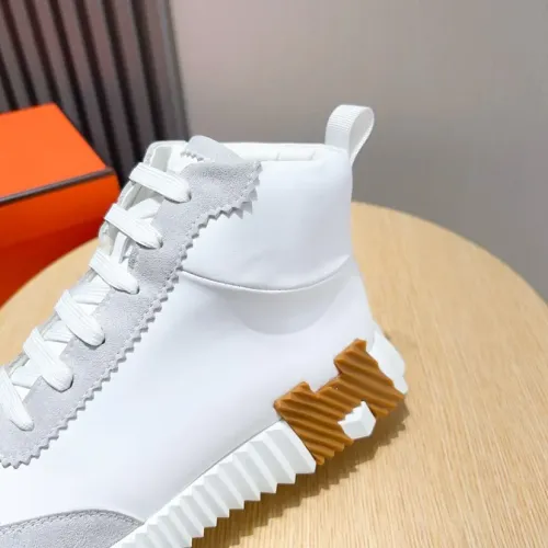 Replica Hermes High Tops Shoes For Men #1399608 $80.00 USD for Wholesale