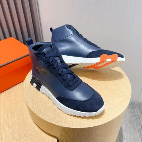 Replica Hermes High Tops Shoes For Men #1399610 $80.00 USD for Wholesale