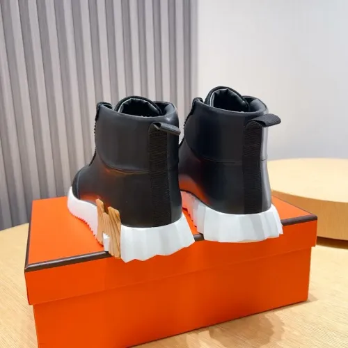Replica Hermes High Tops Shoes For Men #1399611 $80.00 USD for Wholesale