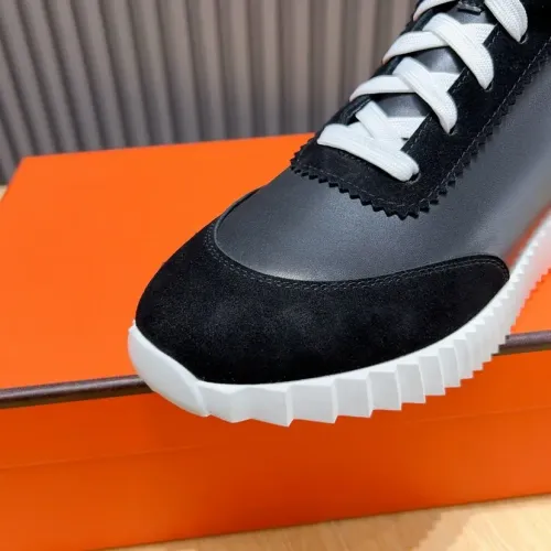 Replica Hermes High Tops Shoes For Men #1399611 $80.00 USD for Wholesale