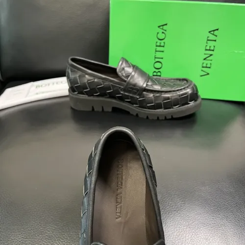 Replica Bottega Veneta BV Leather Shoes For Women #1399619 $135.00 USD for Wholesale