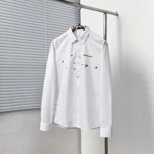 Alexander McQueen Shirts Long Sleeved For Men #1399631 $64.00 USD, Wholesale Replica Alexander McQueen Shirts
