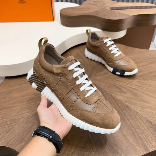 Replica Hermes Casual Shoes For Men #1399700 $128.00 USD for Wholesale