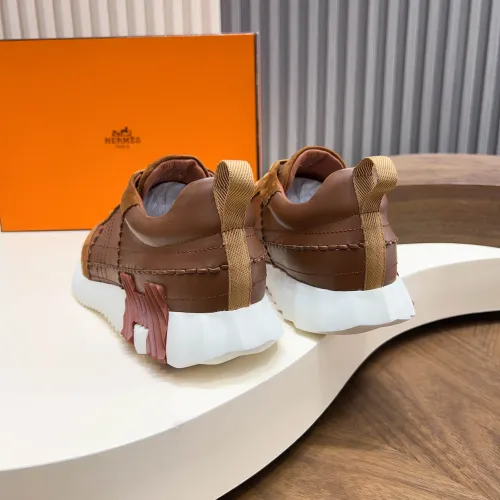 Replica Hermes Casual Shoes For Men #1399701 $128.00 USD for Wholesale