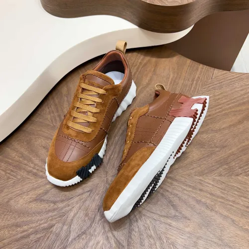 Replica Hermes Casual Shoes For Men #1399701 $128.00 USD for Wholesale