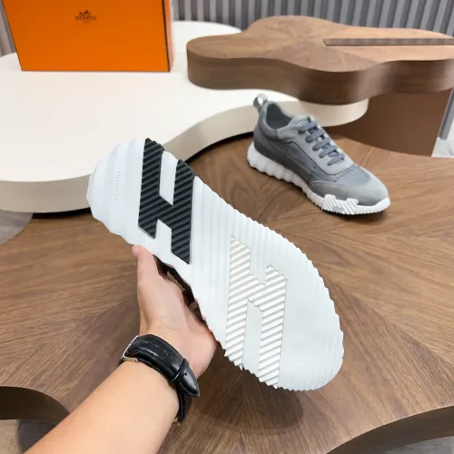 Replica Hermes Casual Shoes For Men #1399702 $128.00 USD for Wholesale