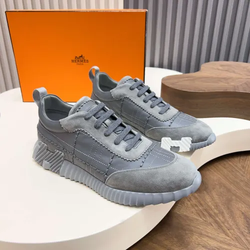 Replica Hermes Casual Shoes For Men #1399703 $128.00 USD for Wholesale