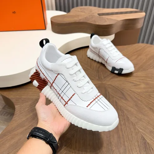 Replica Hermes Casual Shoes For Men #1399706 $128.00 USD for Wholesale