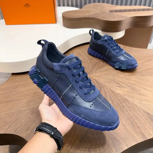 Replica Hermes Casual Shoes For Men #1399713 $128.00 USD for Wholesale