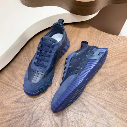 Replica Hermes Casual Shoes For Men #1399713 $128.00 USD for Wholesale