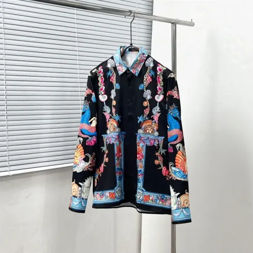 Versace Shirts Long Sleeved For Men #1399717