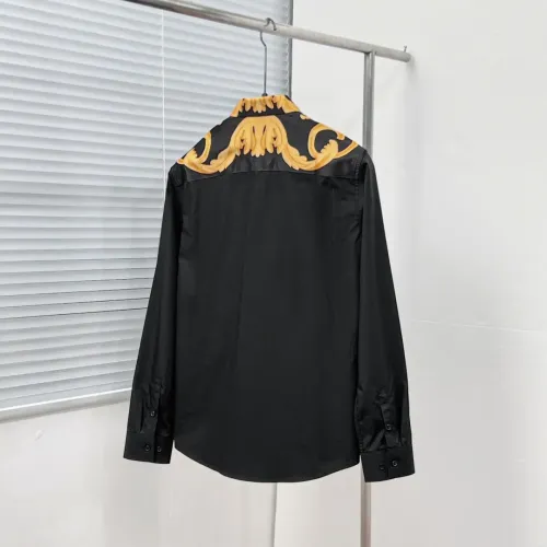 Replica Versace Shirts Long Sleeved For Men #1399719 $72.00 USD for Wholesale