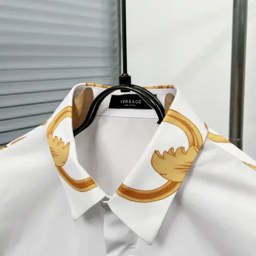 Replica Versace Shirts Long Sleeved For Men #1399720 $72.00 USD for Wholesale