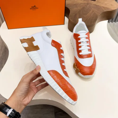 Replica Hermes Casual Shoes For Men #1399727 $128.00 USD for Wholesale