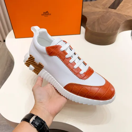 Replica Hermes Casual Shoes For Men #1399727 $128.00 USD for Wholesale
