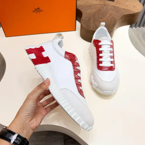 Replica Hermes Casual Shoes For Men #1399729 $128.00 USD for Wholesale