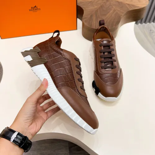 Replica Hermes Casual Shoes For Men #1399734 $128.00 USD for Wholesale