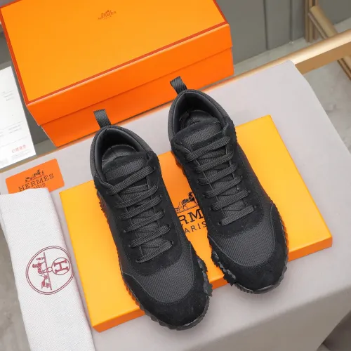Replica Hermes High Tops Shoes For Men #1399744 $88.00 USD for Wholesale