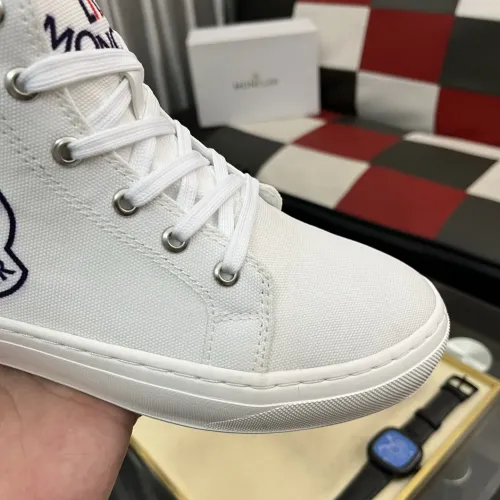Replica Moncler High Tops Shoes For Men #1399820 $85.00 USD for Wholesale
