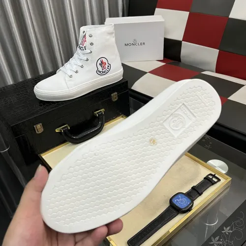 Replica Moncler High Tops Shoes For Men #1399820 $85.00 USD for Wholesale
