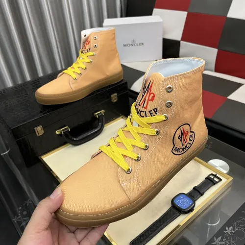 Moncler High Tops Shoes For Men #1399821 $85.00 USD, Wholesale Replica Moncler High Tops Shoes