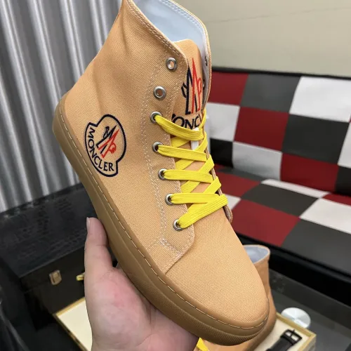 Replica Moncler High Tops Shoes For Men #1399821 $85.00 USD for Wholesale