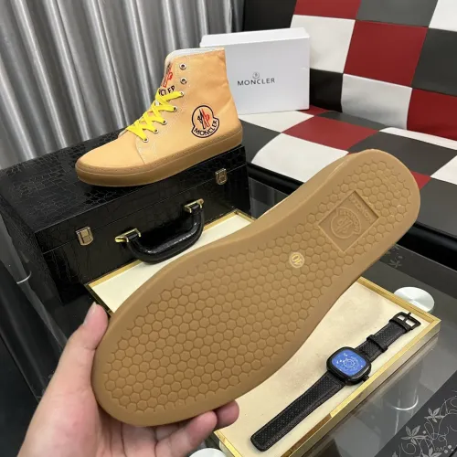 Replica Moncler High Tops Shoes For Men #1399821 $85.00 USD for Wholesale