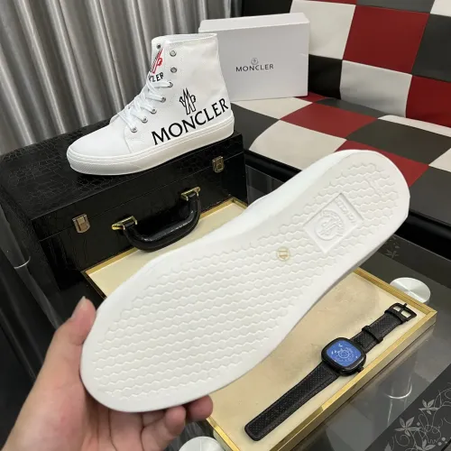 Replica Moncler High Tops Shoes For Men #1399824 $85.00 USD for Wholesale