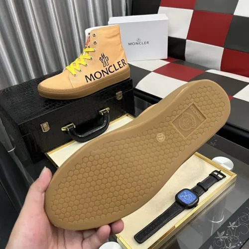 Replica Moncler High Tops Shoes For Men #1399825 $85.00 USD for Wholesale