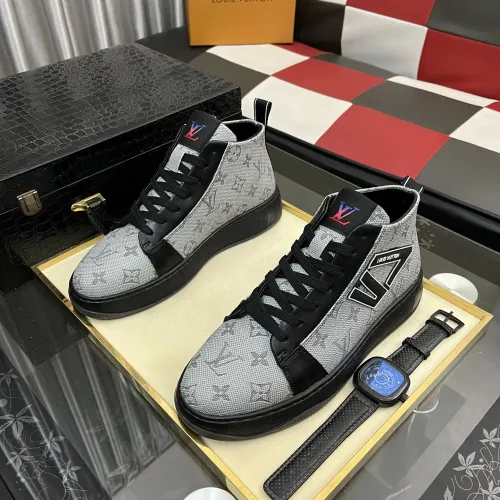 Replica Louis Vuitton High Tops Shoes For Men #1399914 $85.00 USD for Wholesale