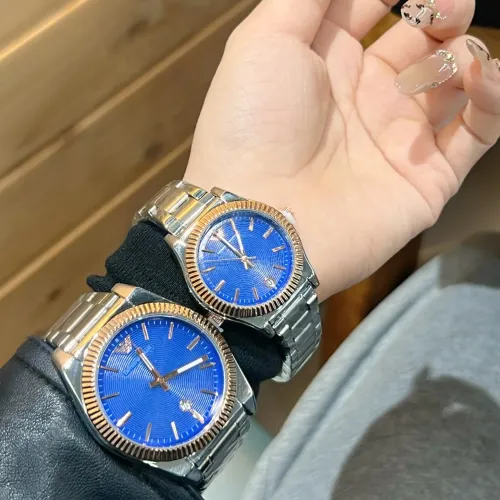Replica Armani Watches In Rose Gold For Unisex #1399947 $29.00 USD for Wholesale