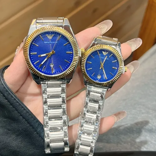 Armani Watches In Gold For Unisex #1399948 $29.00 USD, Wholesale Replica Armani Watches