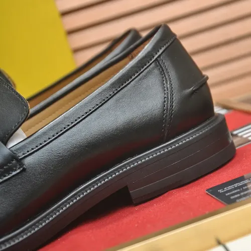 Replica Fendi Leather Shoes For Men #1400059 $98.00 USD for Wholesale