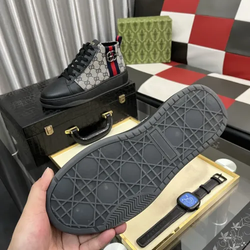 Replica Gucci High Tops Shoes For Men #1400087 $85.00 USD for Wholesale