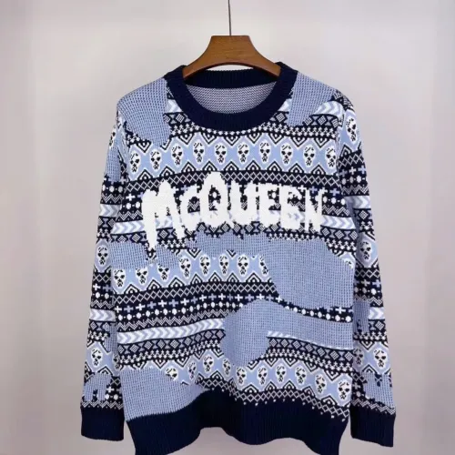 Alexander McQueen Sweaters Long Sleeved For Unisex #1400099 $48.00 USD, Wholesale Replica Alexander McQueen Sweaters