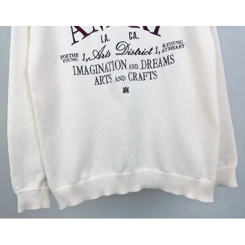 Replica Amiri Sweaters Long Sleeved For Unisex #1400135 $48.00 USD for Wholesale