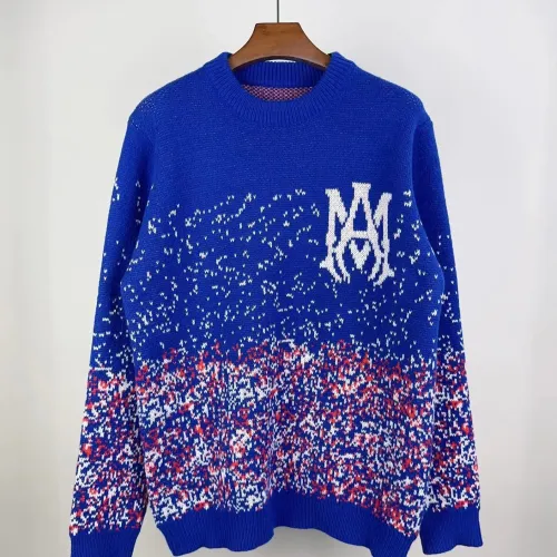 Amiri Sweaters Long Sleeved For Unisex #1400149 $48.00 USD, Wholesale Replica Amiri Sweaters