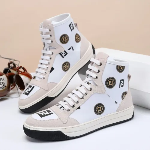 Fendi High Tops Casual Shoes For Men #1400170