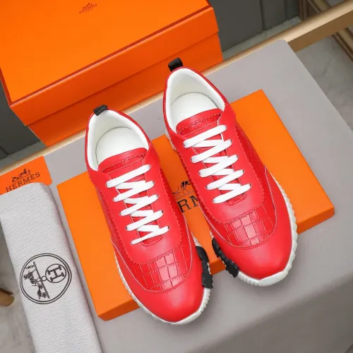 Replica Hermes Casual Shoes For Men #1400183 $82.00 USD for Wholesale