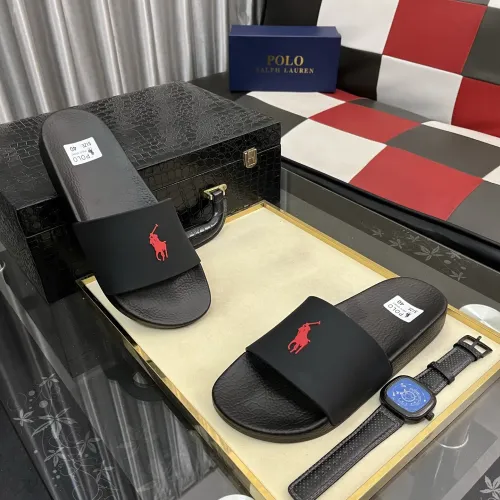 Replica Ralph Lauren Polo Slippers For Men #1400231 $42.00 USD for Wholesale